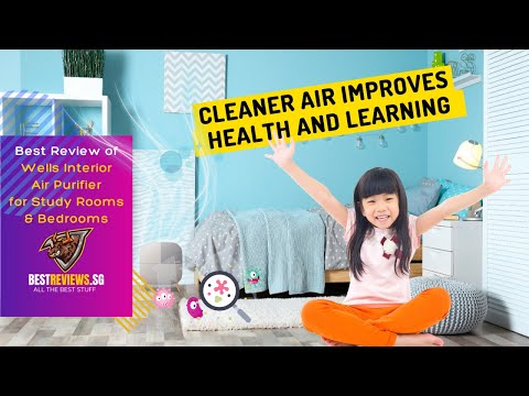 Wells Interior Air Purifier: Compact and Effective Solution for Clean Air in Study Rooms &amp; Bedrooms