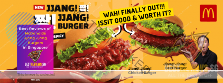 reviews of mcdonalds sweet spicy jjang jjang burgers