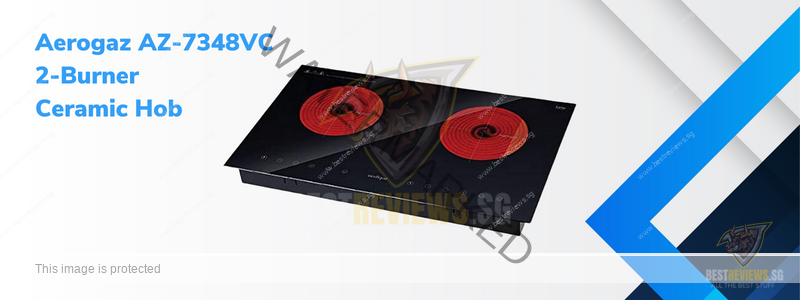 Aerogaz AZ-7348VC 2-Burner Vitro-Ceramic Cooker Hob