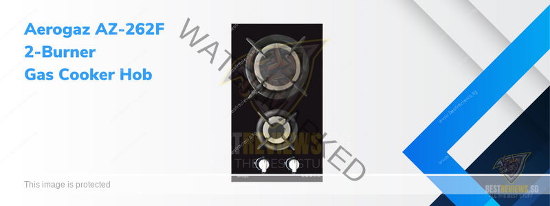Aerogaz AZ-262F 2-Burner Gas Cooker Hob