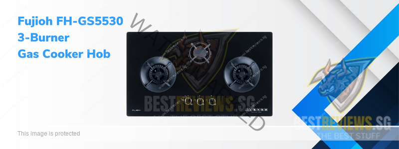 Fujioh FH-GS5530 3-Burner Gas Cooker Hob