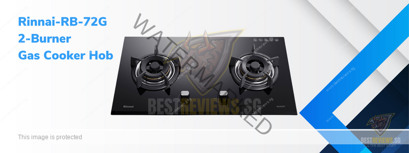 Rinnai RB-72G 2-Burner Gas Cooker Hob