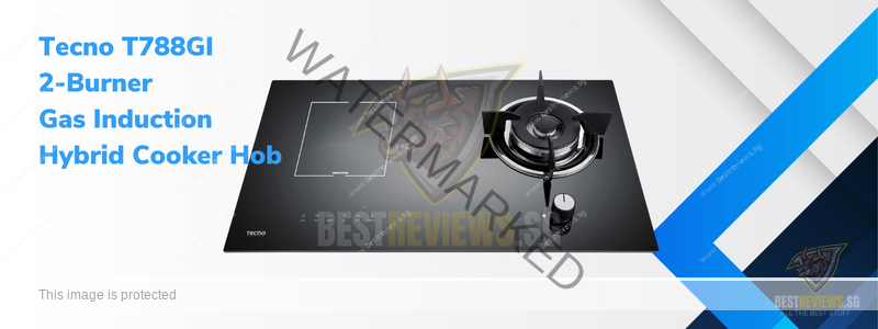 Tecno T788GI 2-Burner Gas-Induction Hybrid Cooker Hob