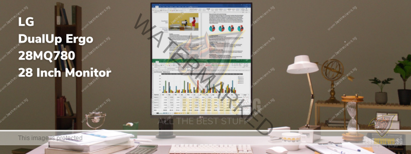 LG DualUp Ergo 28 Inch Monitor 28MQ780