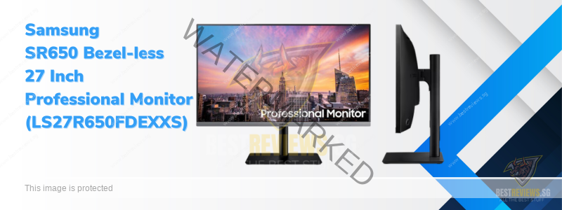 Samsung SR650 27 Inch Bezel-less Professional Monitor (LS27R650FDEXXS)