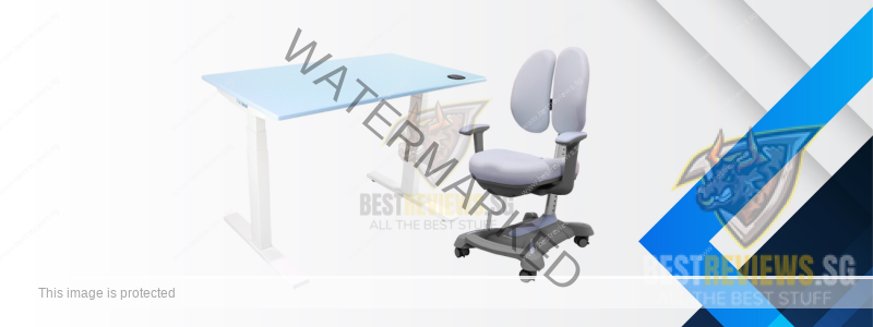 Kids Ergonomic Chairs and Desks - Minidesk Premium Height Adjustable Desk for Kids