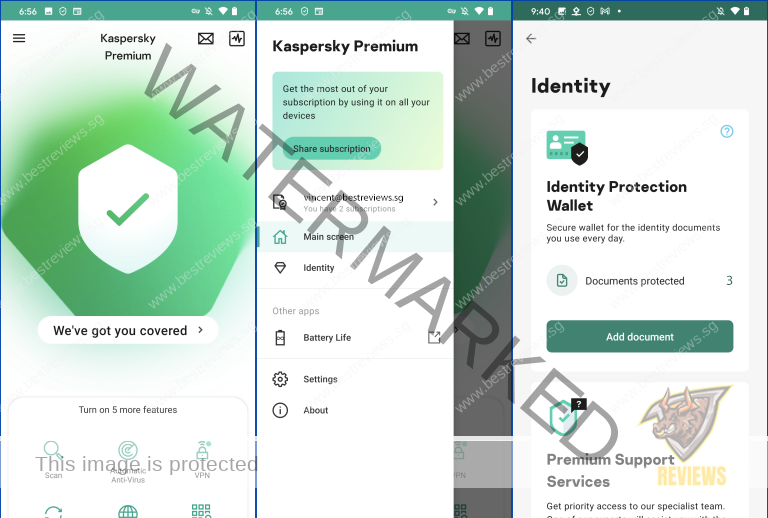 Best Paid & Free Antivirus Software Singapore - Kaspersky Premium Mobile Protection