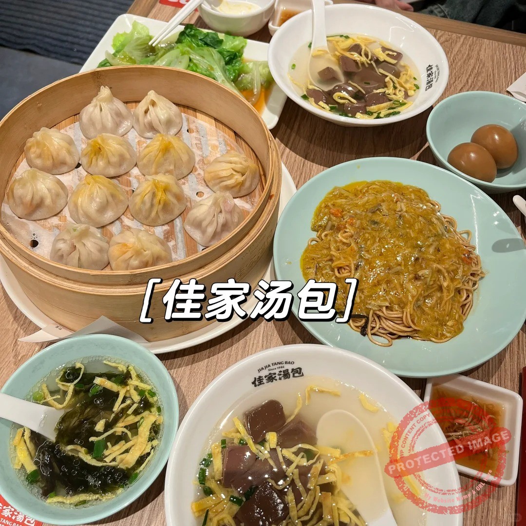 shanghai food 小笼包 佳家汤包